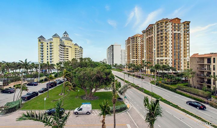 Views from Residence 5E, Tower I at The Palms, Luxury Oceanfront Condominiums Fort Lauderdale, Florida 33305