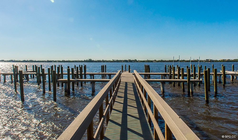 Possibility of Boat Dockage at The Oasis, Luxury Oceanfront Condos in Palm Beach, Florida 33480.