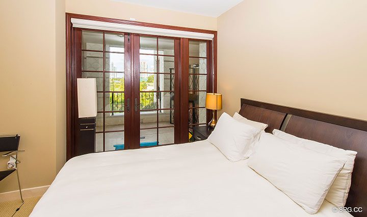 Guest Bedroom in Luxury Oceanfront Condo Residence 5152 Fisher Island Drive, Miami Beach, FL 33109