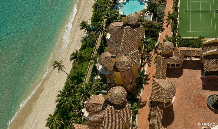 Ocean View at Luxury Oceanfront Residence 28A, Tower II, The Palms Condominiums, 2110 North Ocean Boulevard, Fort Lauderdale Beach, Florida 33305, Luxury Seaside Condos