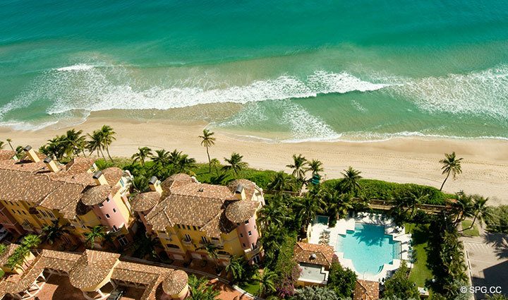 Ocean View at Luxury Oceanfront Residence 26D, Tower I, The Palms Condominium, 2100 North Ocean Boulevard, Fort Lauderdale Beach, Florida 33305, Luxury Seaside Condos