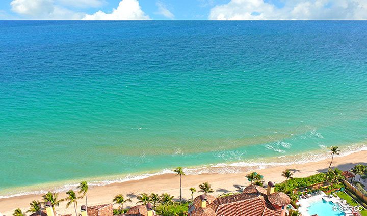 Ocean View at Luxury Oceanfront Residence 24E, Tower II, The Palms Condominium, 2110 North Ocean Boulevard, Fort Lauderdale Beach, FL 33305, Luxury Seaside Condos