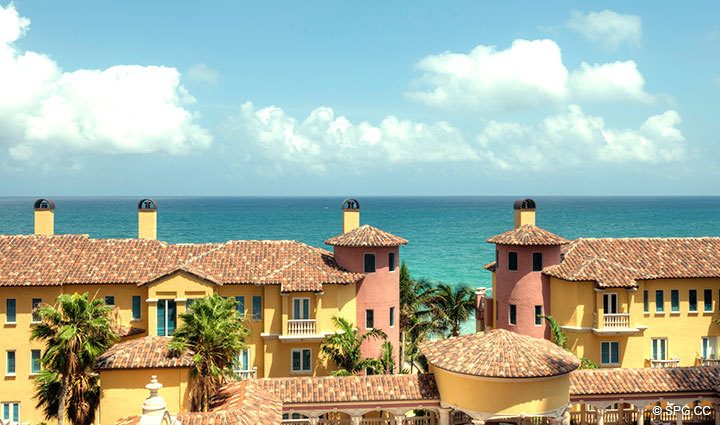 Ocean View at Luxury Oceanfront Residence 8F, Tower II, The Palms Condominiums, 2110 North Ocean Boulevard, Fort Lauderdale Beach, Florida 33305, Luxury Seaside Condos