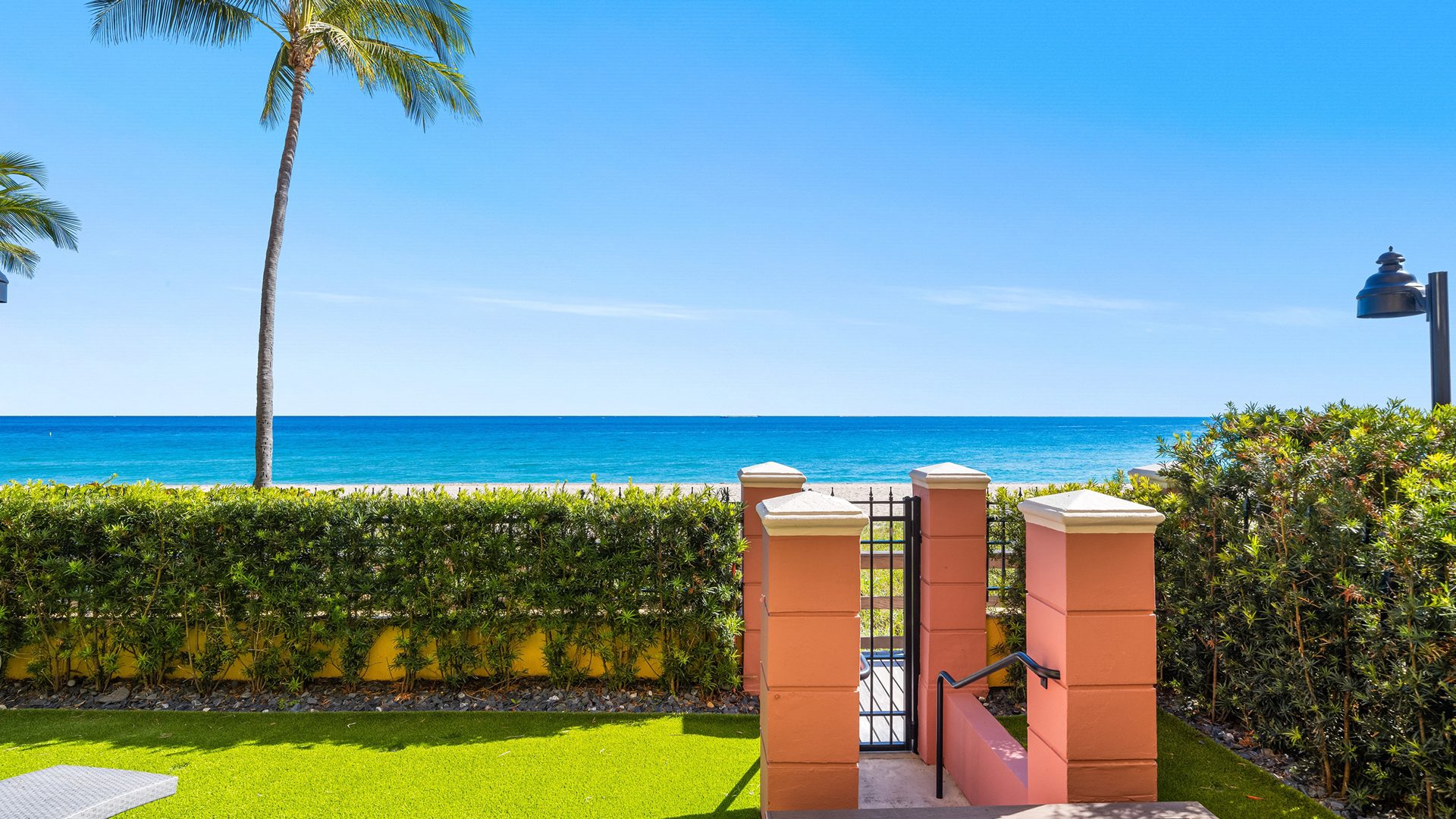 Luxury Oceanfront Villa IV at The Palms The Palms Condominiums Rear Exterior View 3