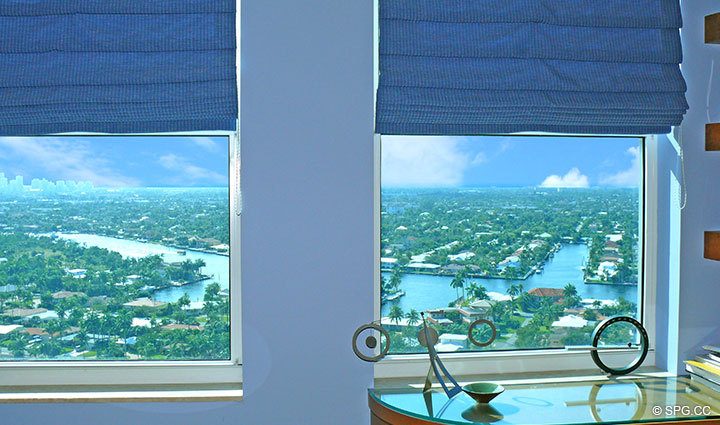Intracoastal at Luxury Oceanfront Residence 24E, Tower II at The Palms Condominium, 2110 North Ocean Boulevard, Fort Lauderdale Beach, FL 33305, Luxury Seaside Condos