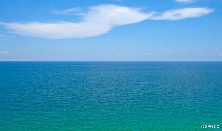 Ocean View at Luxury Oceanfront Residence 21A, Tower II, The Palms Condominiums, 2110 North Ocean Boulevard, Fort Lauderdale Beach, Florida 33305, Luxury Seaside Condos 