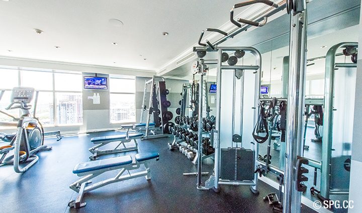 Gym 350 Las Olas Place Residence 1860