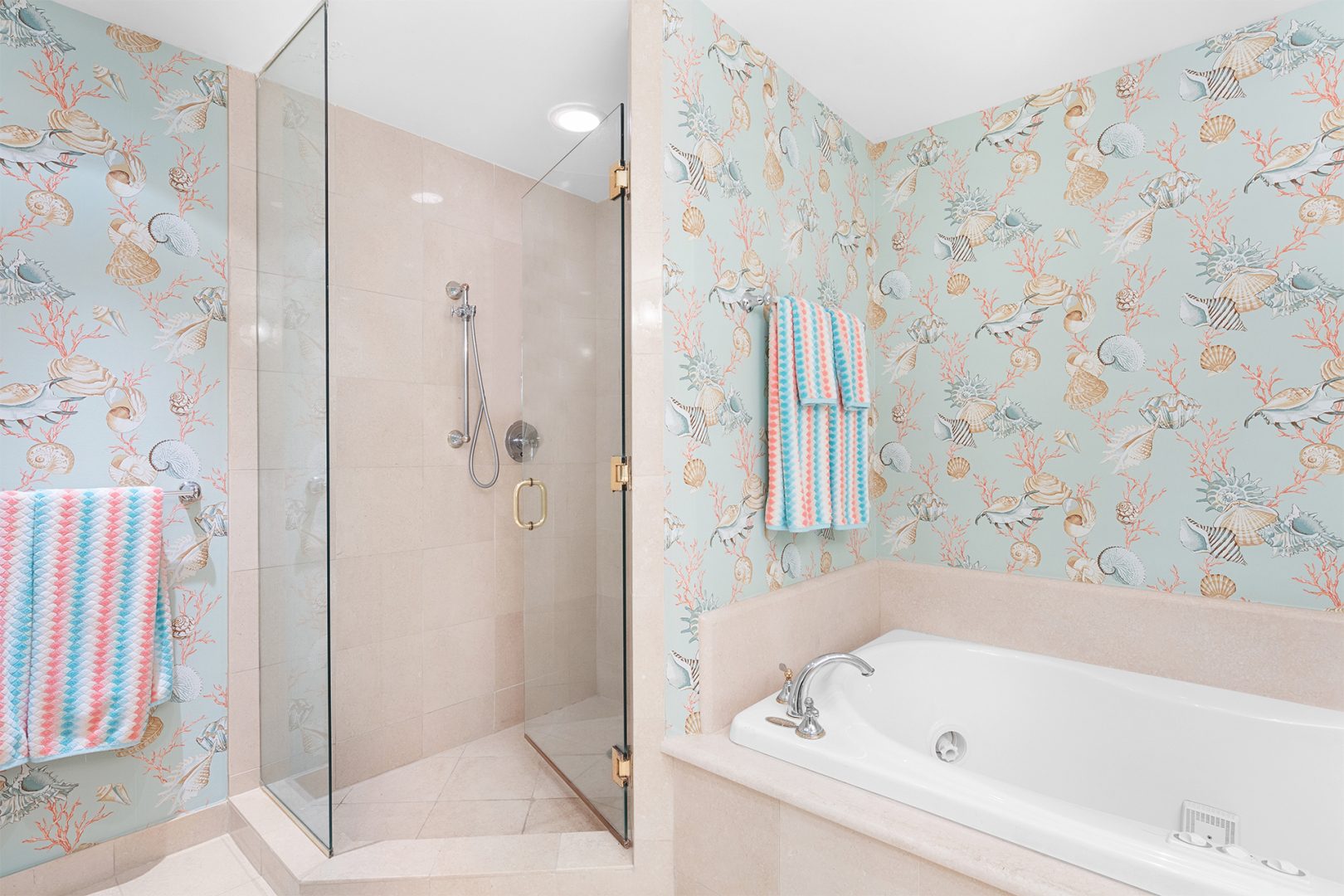 Master Bath for The Palms Residences 16D T2