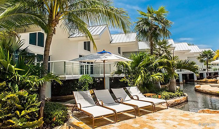 2 Private Cabanas Belong to Residence 1402/3 at The Continuum, Luxury Oceanfront Condominiums in Miami Beach, Florida 33139.