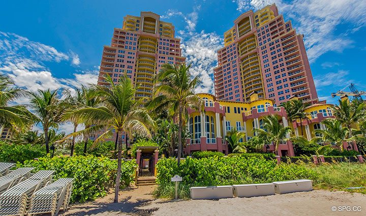 Oceanfront Villa 5 at The Palms, Luxury Oceanfront Condominiums Fort Lauderdale, Florida 33305