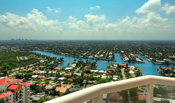 Intracoastal at Luxury Oceanfront Residence 31A, Tower I, The Palms Condominiums, 2100 North Ocean Boulevard, Fort Lauderdale, Florida 33305, Luxury Seaside Condos 