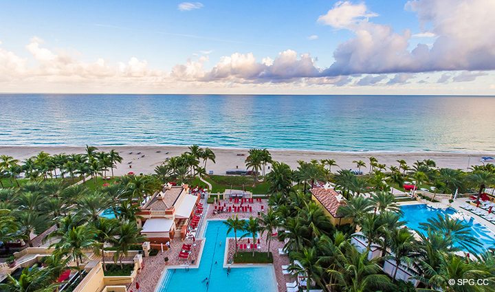 View from Residence 1106 at Acqualina, Luxury Oceanfront Condominiums in Sunny Isles Beach, Florida 33160