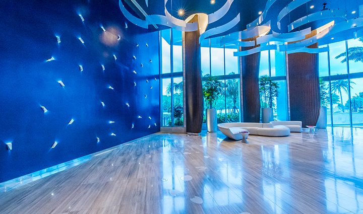 Lobby Residence 604 For Sale at Paramount, Luxury Oceanfront Condominiums Fort Lauderdale, Florida 33304