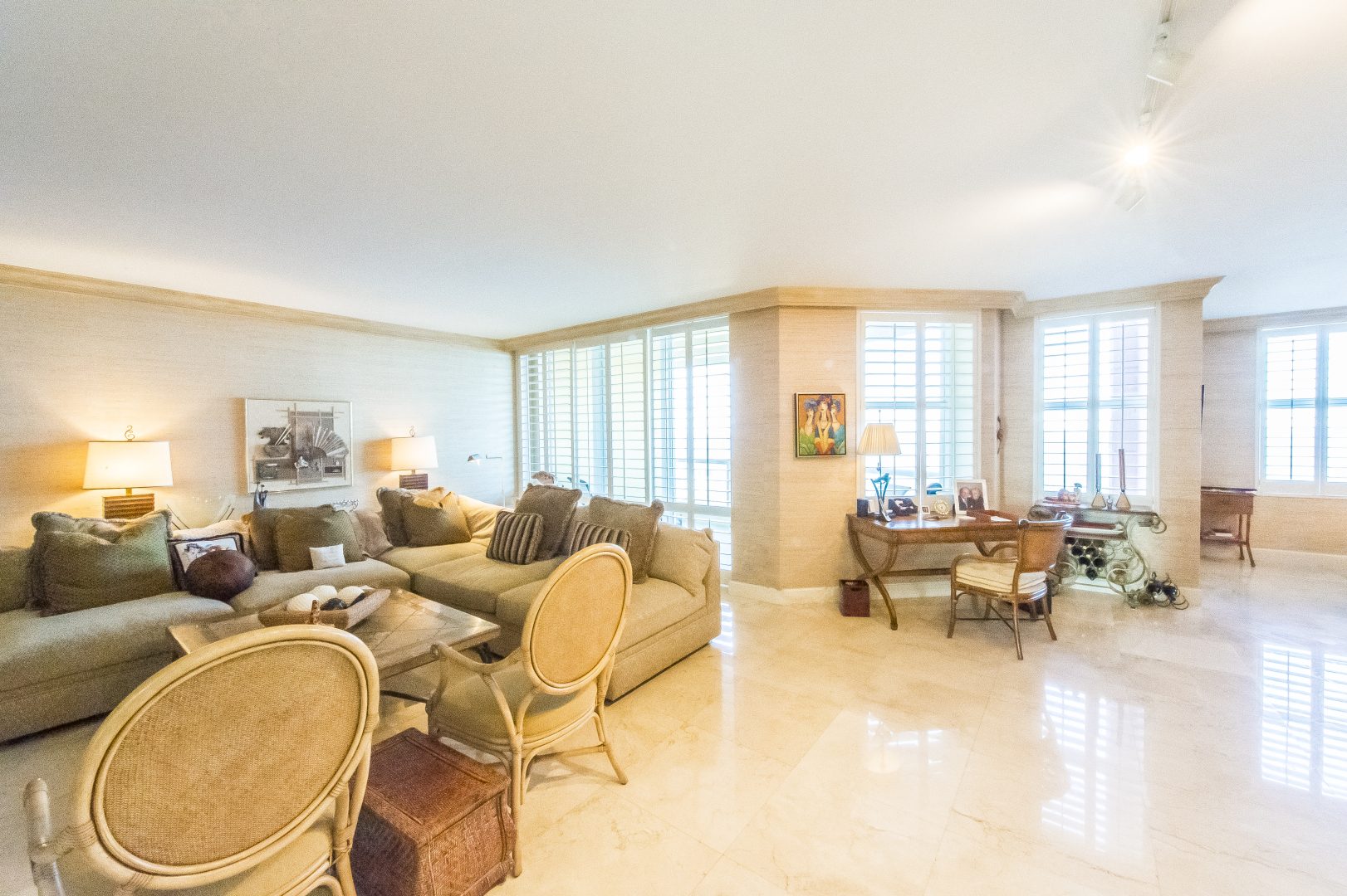 Residence 9D, Tower 1 at The Palms, Luxury Oceanfront Condominiums Fort Lauderdale, Florida 33305