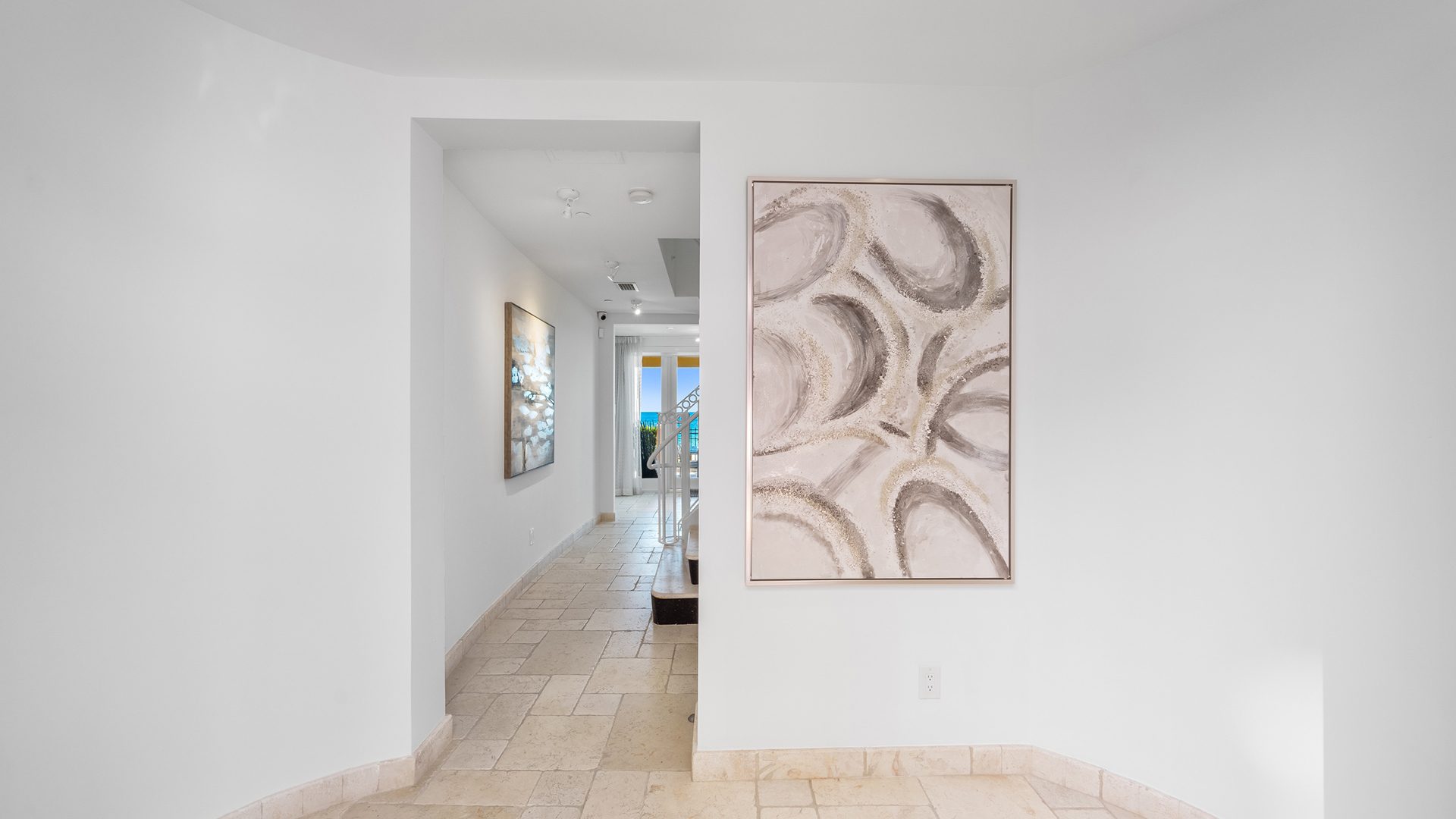 Luxury Oceanfront Villa IV at The Palms The Palms Condominiums Foyer