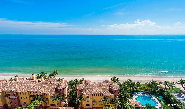 Direct Ocean Views from Residence 18B, Tower I at The Palms, Luxury Oceanfront Condominiums Fort Lauderdale, Florida 33305