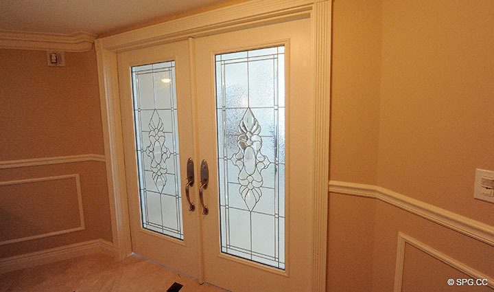 Main Entrance to Residence 16B The Palms, Fort Lauderdale