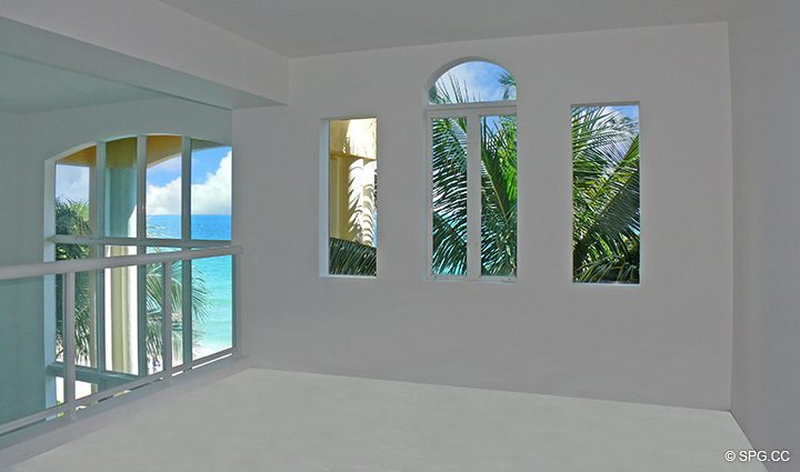 Living Area at Luxury Oceanfront Residence II, The Palms Condominium located in Fort Lauderdale 33305, Luxury Waterfront Condos