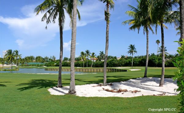 Golf Course at Luxury oceanfront residence 6919 Valencia Drive, Fisher Island, Florida 33109 