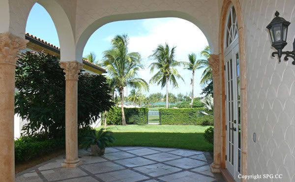Golf Course View from at Luxury oceanfront residence 6919 Valencia Drive, Fisher Island, Florida 33109 
