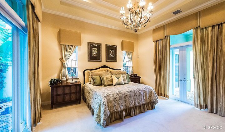 Master Suite inside Luxury Estate Home, 11204 Orange Hibiscus Lane, Palm Beach Gardens, Florida 33418.