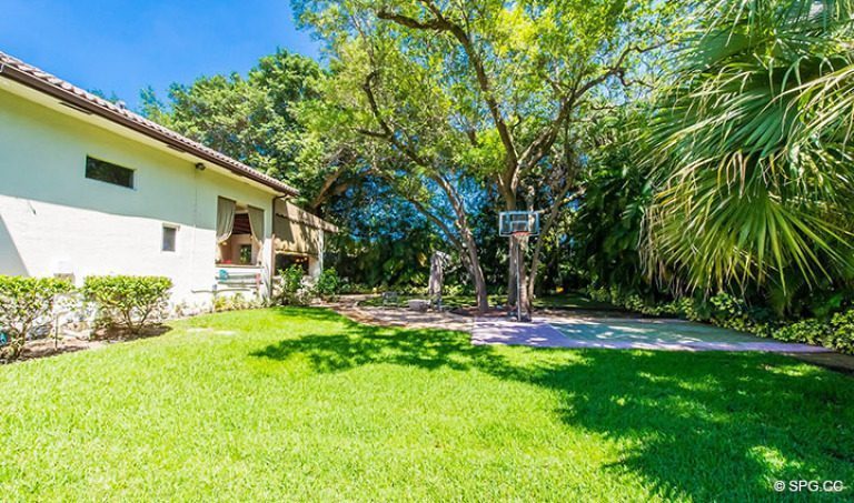 Basketball Court at Luxury Estate Home, 16260 Bridlewood Circle, Delray Beach, Florida 33445
