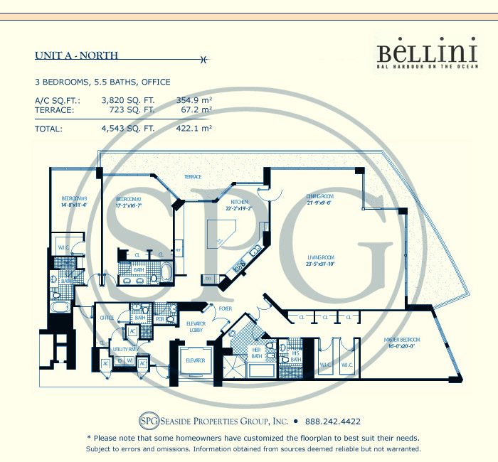 Bellini Floorplan