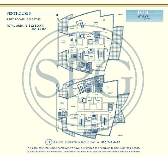 Jade Beach Floorplan