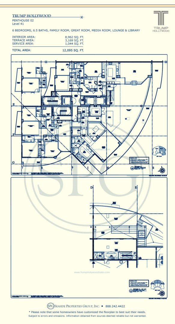 Trump Hollywood Floorplan
