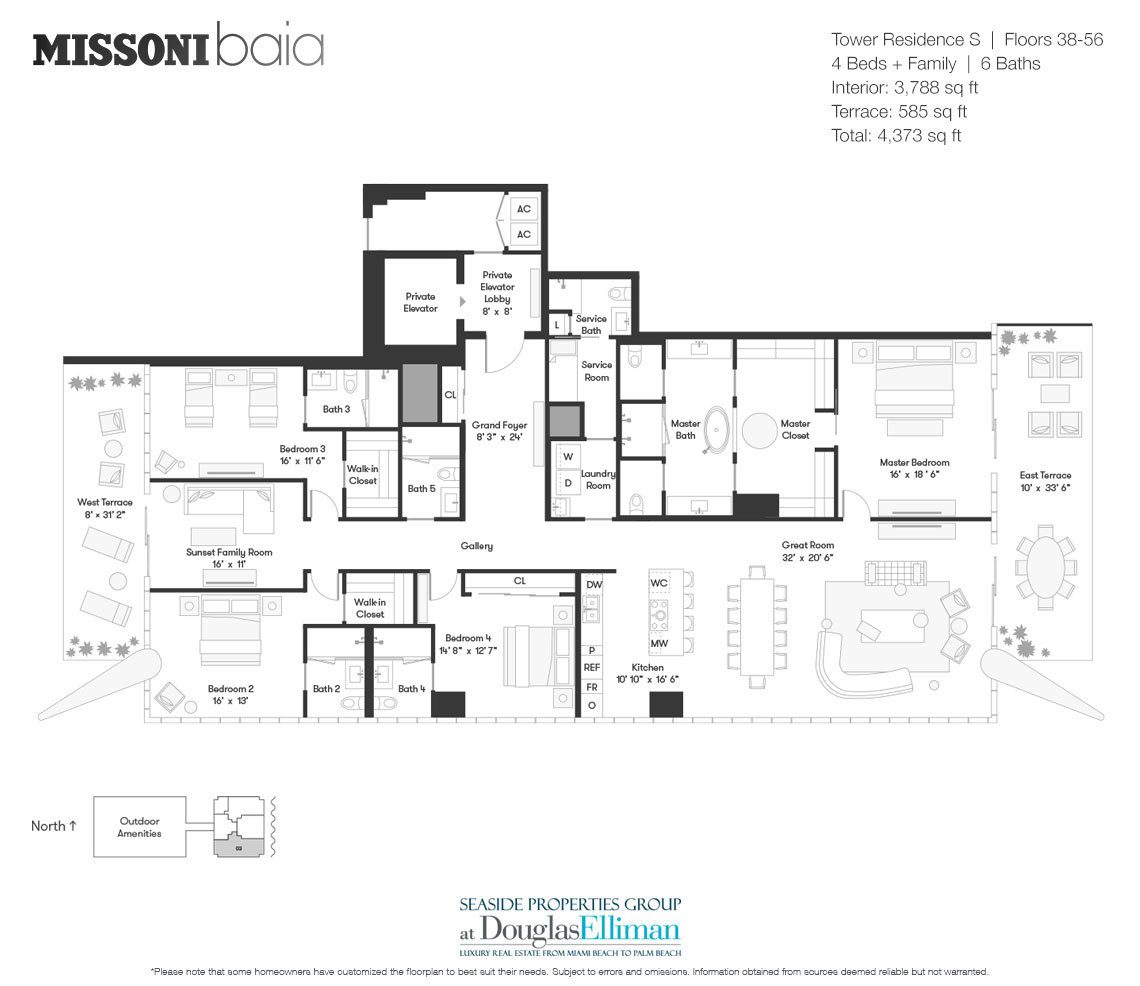 Missoni Baia Floor Plans, Luxury Waterfront Condos in Miami