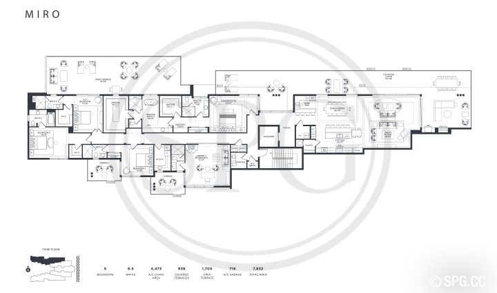 Ocean Delray Miro Floorplan