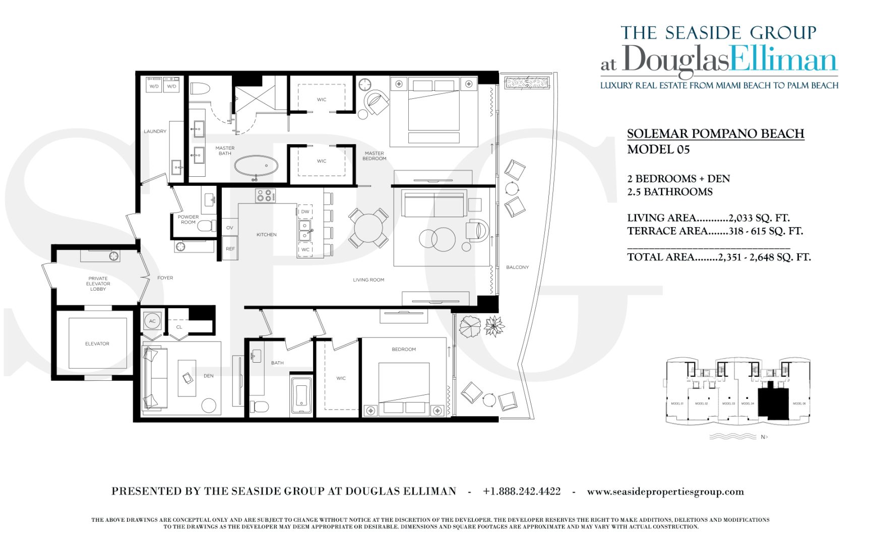Solemar Pomano Beach Model 05 Floorplan