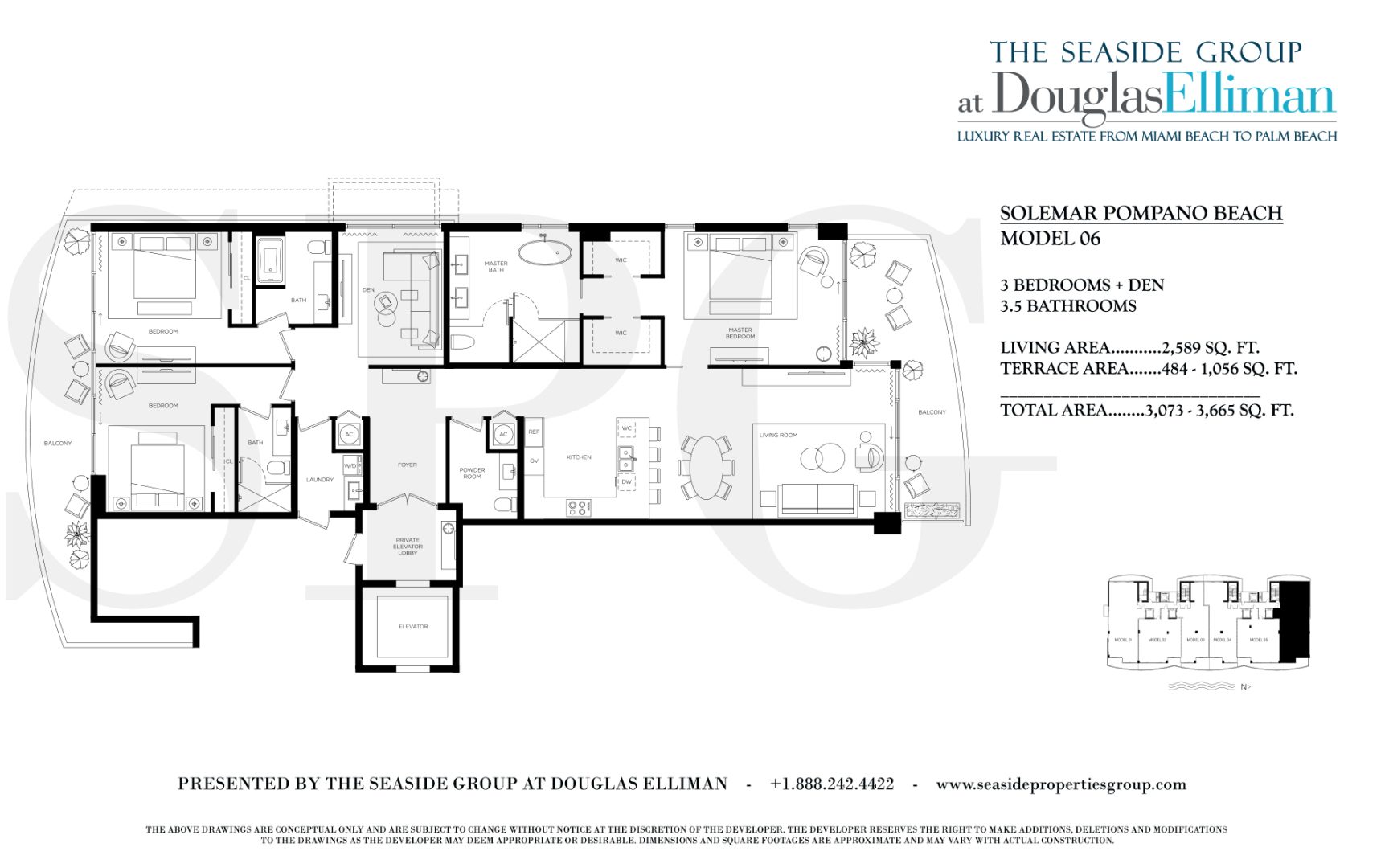 Solemar Pomano Beach Model 06 Floorplan