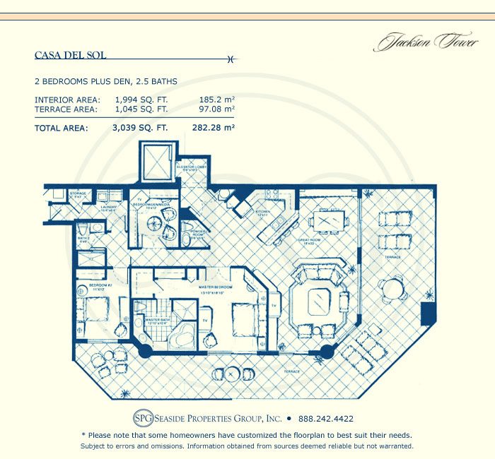Jackson Tower Floorplan