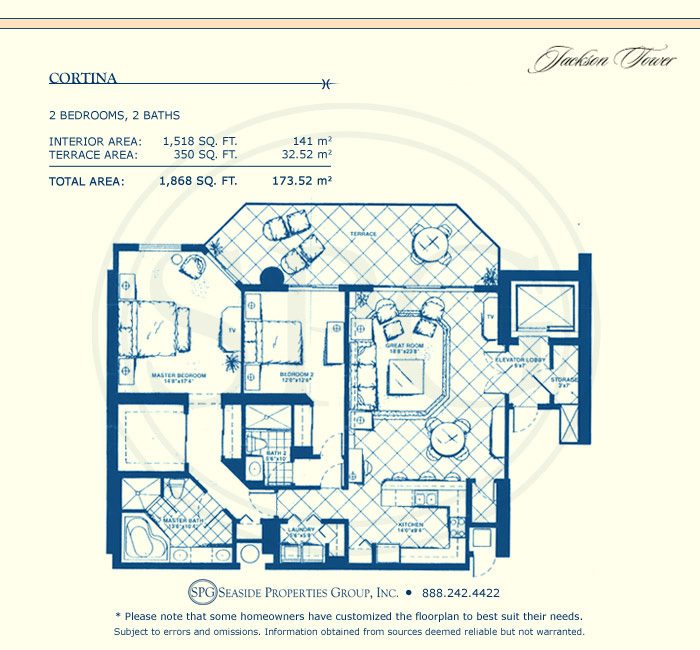 Jackson Tower Floorplan