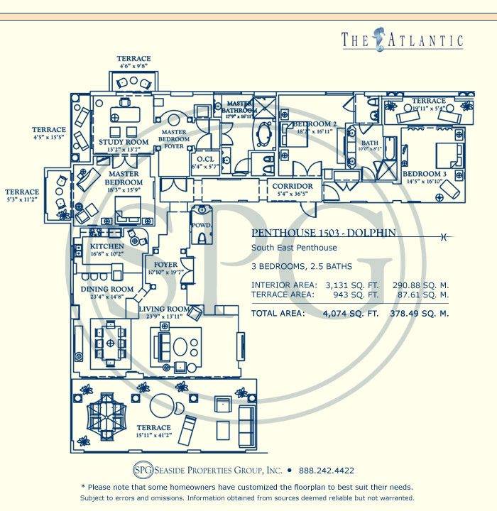 The Atlantic Floorplan