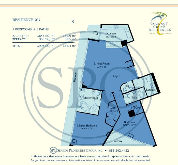 Coconut Grove Residences Floorplan