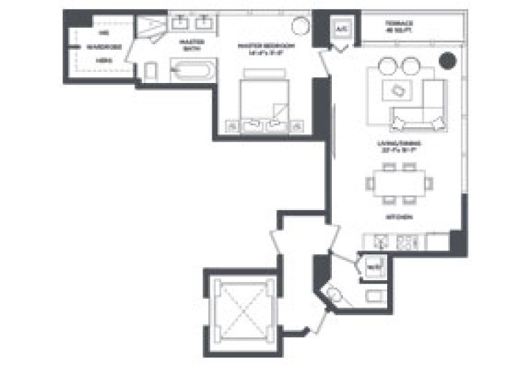 Click to View the Residence 8 Floorplan