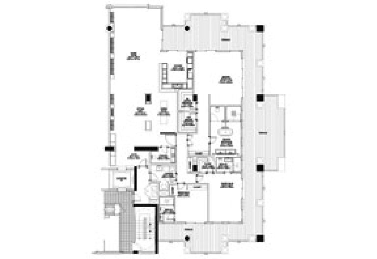 Click to View the Model A - East Floorplan