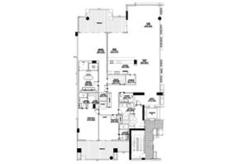 Click to View the Model B - East Floorplan