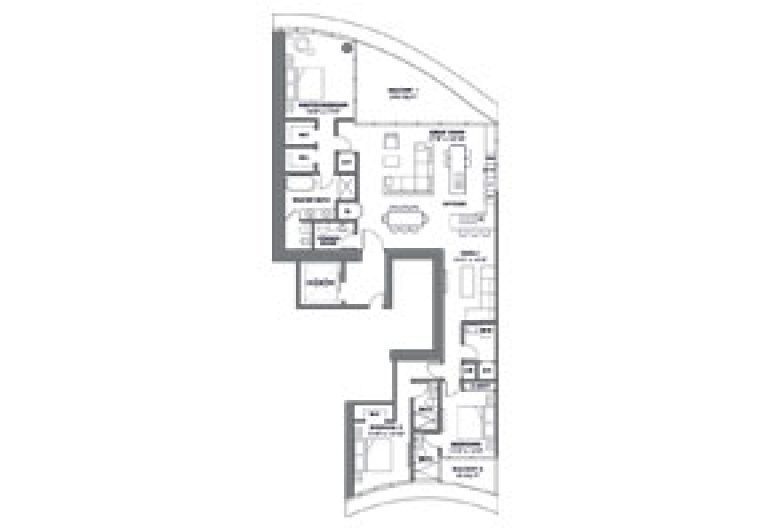 Click to View the Unit B Floorplan