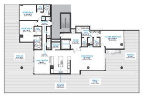 Click to View the Azure Model Floorplan