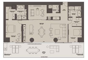 Click to View the Residence E1 East Floorplan