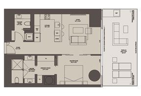 Click to View the Residence F4 West Floorplan