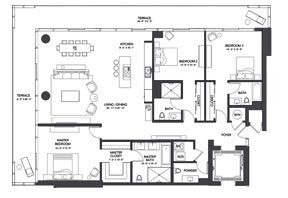 Click to View the Residence A1 Floorplan