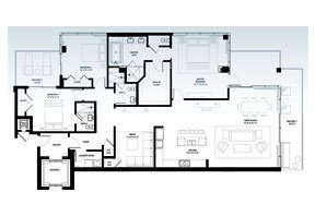 Click to View the Penthouse F Floorplan