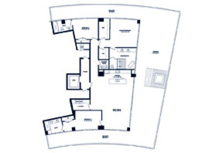 Click to View the Unit P Floorplan