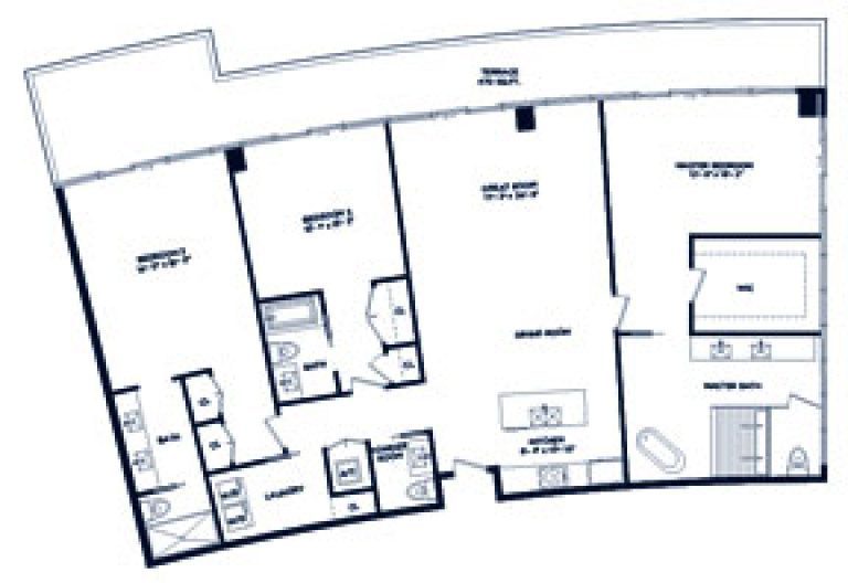 Click to View the Unit J Floorplan