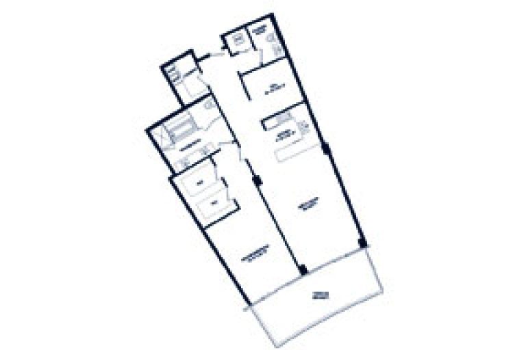 Click to View the Unit H Floorplan