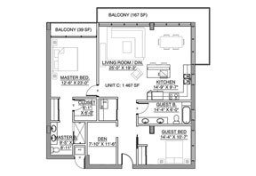 Click to View the Residence C Floorplan